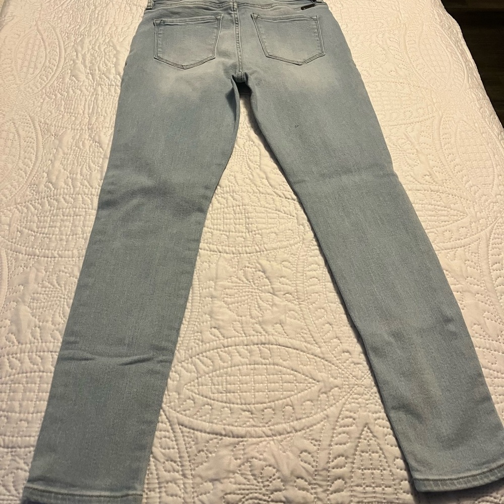 Kancan Button Fly skinny jeans